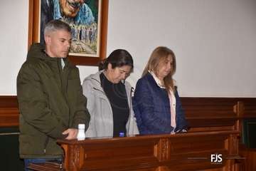 Cruz Roja alza la voz en el Pleno de Telde contra la lacra machista/FJS Fotografía.